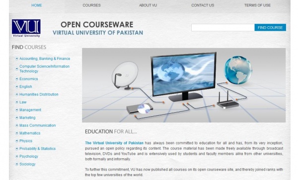 الجامعة الباكستانية الافتراضية