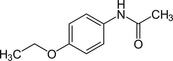 Phenacetin structure.jpg
