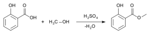 ملف:Synthesis Methyl salicylate.png