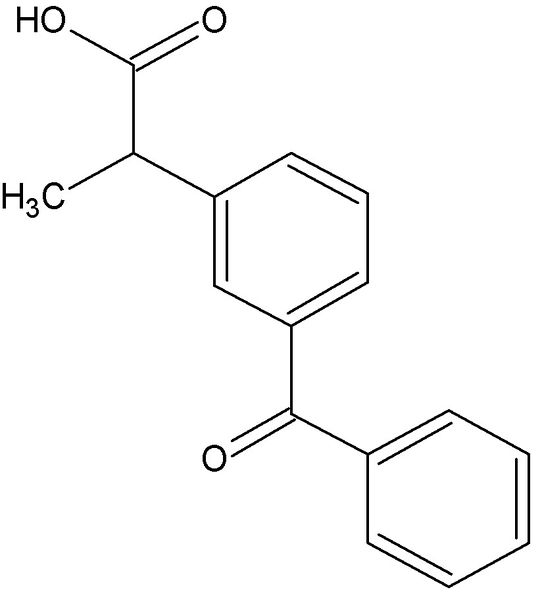 ملف:Ketoprofen structure.jpg
